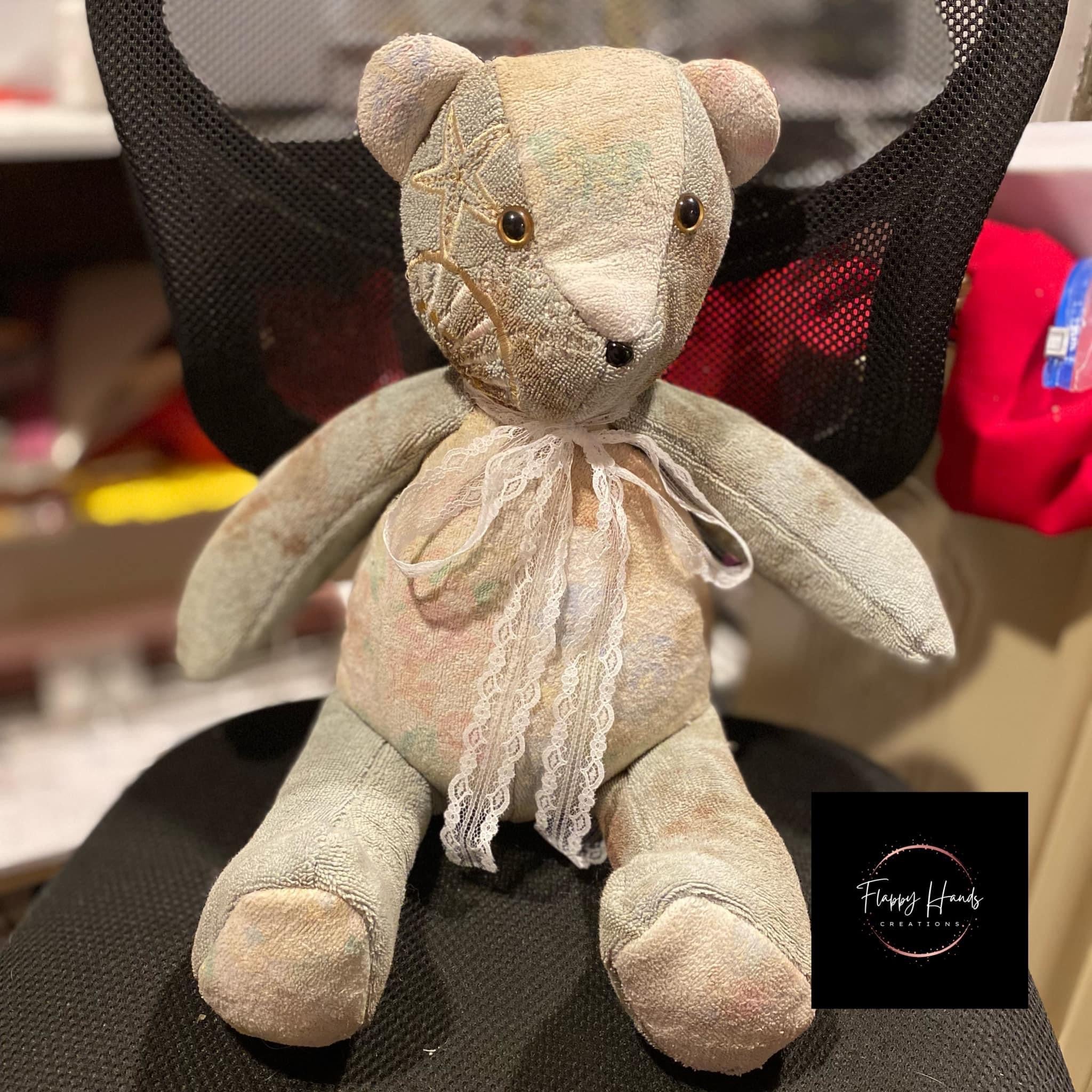 Sewing, Memory Bear - Memory Bears by Lynne - Wrentham, Massachusetts