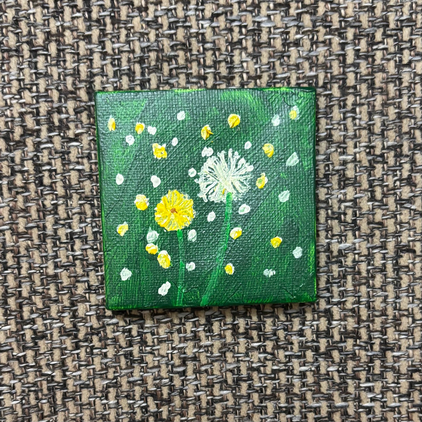 Mini Canvas Magnet Painting #4