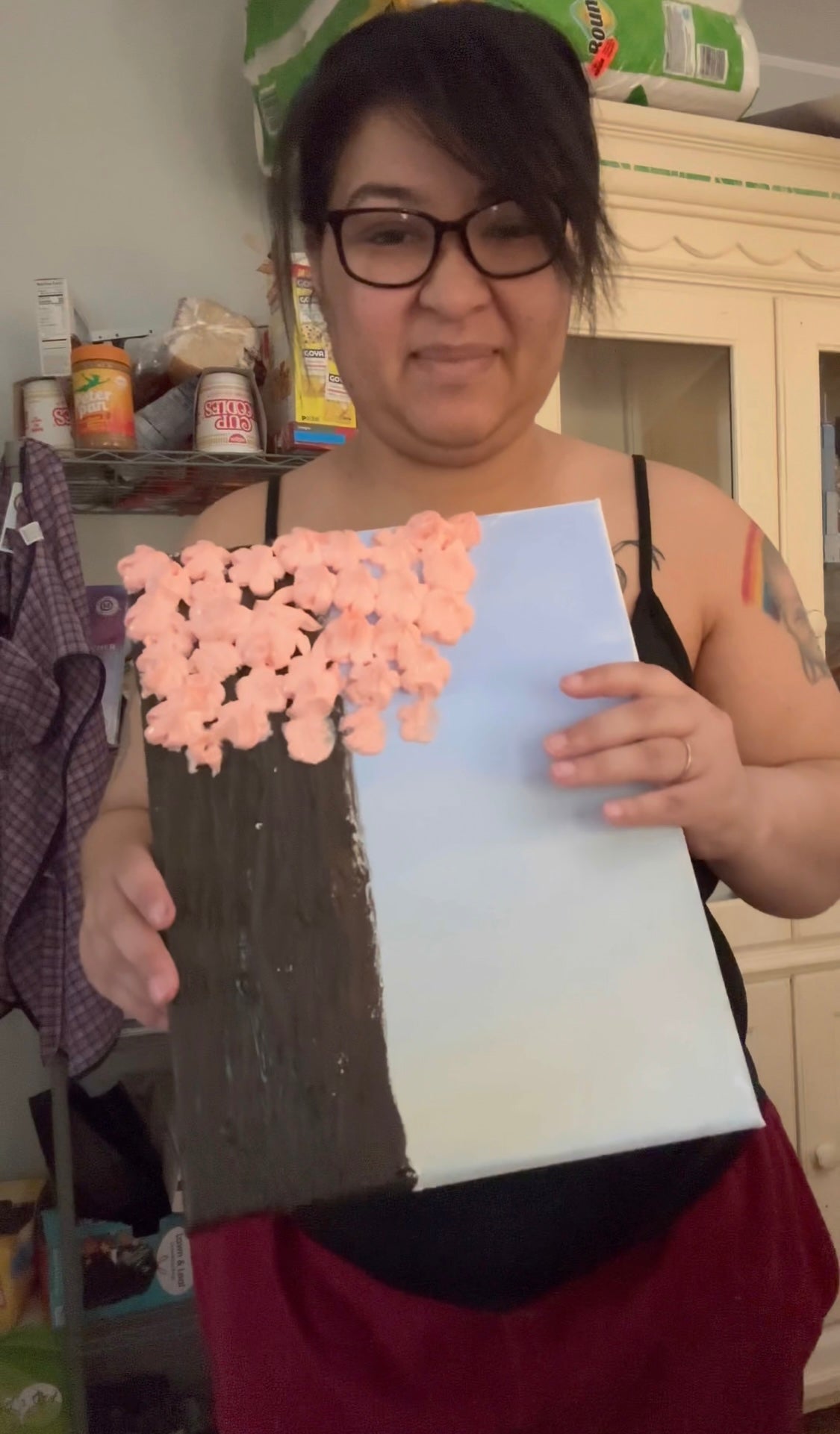 3D Textured Cherry Blossom Tree