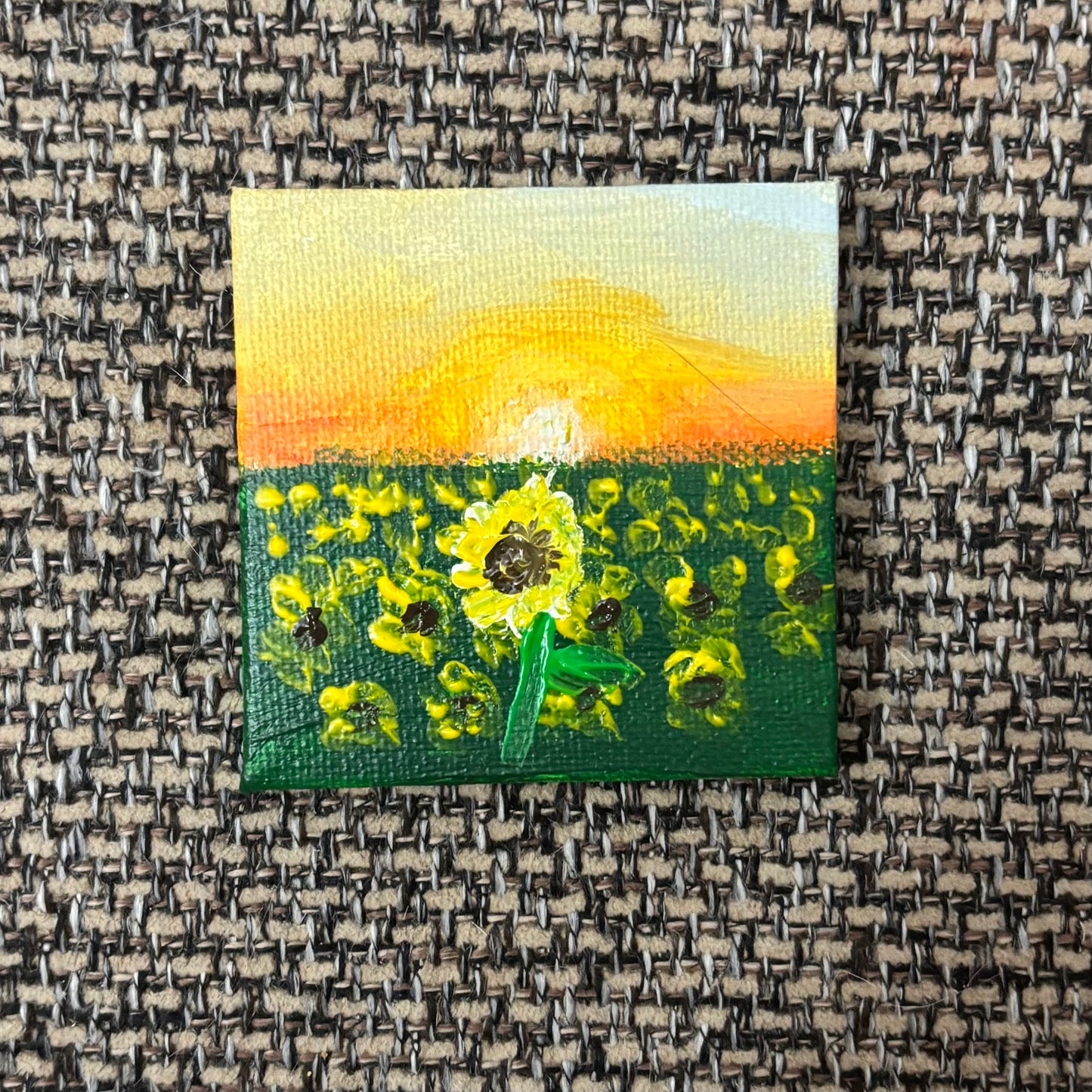 Mini Canvas Magnet Painting #3