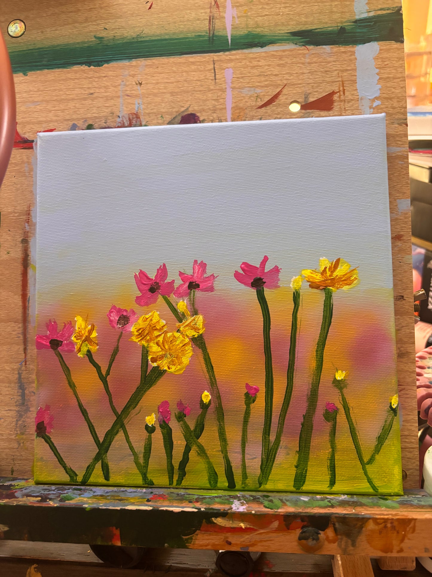 Wild Flowers | Original Acrylic Painting