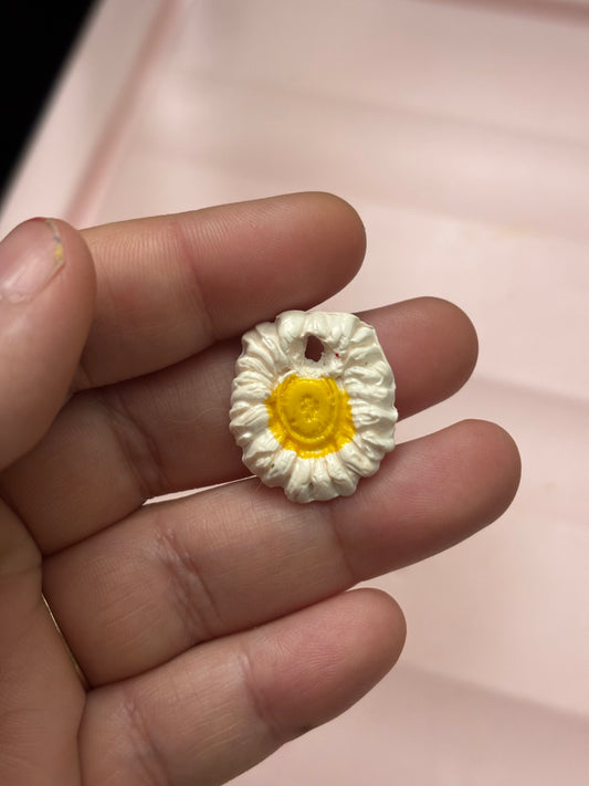 Daisy Pendant | Polymer Clay