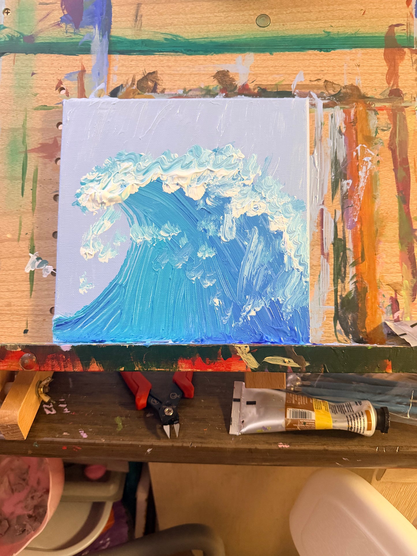 Ocean Waves | Original Acrylic Painting