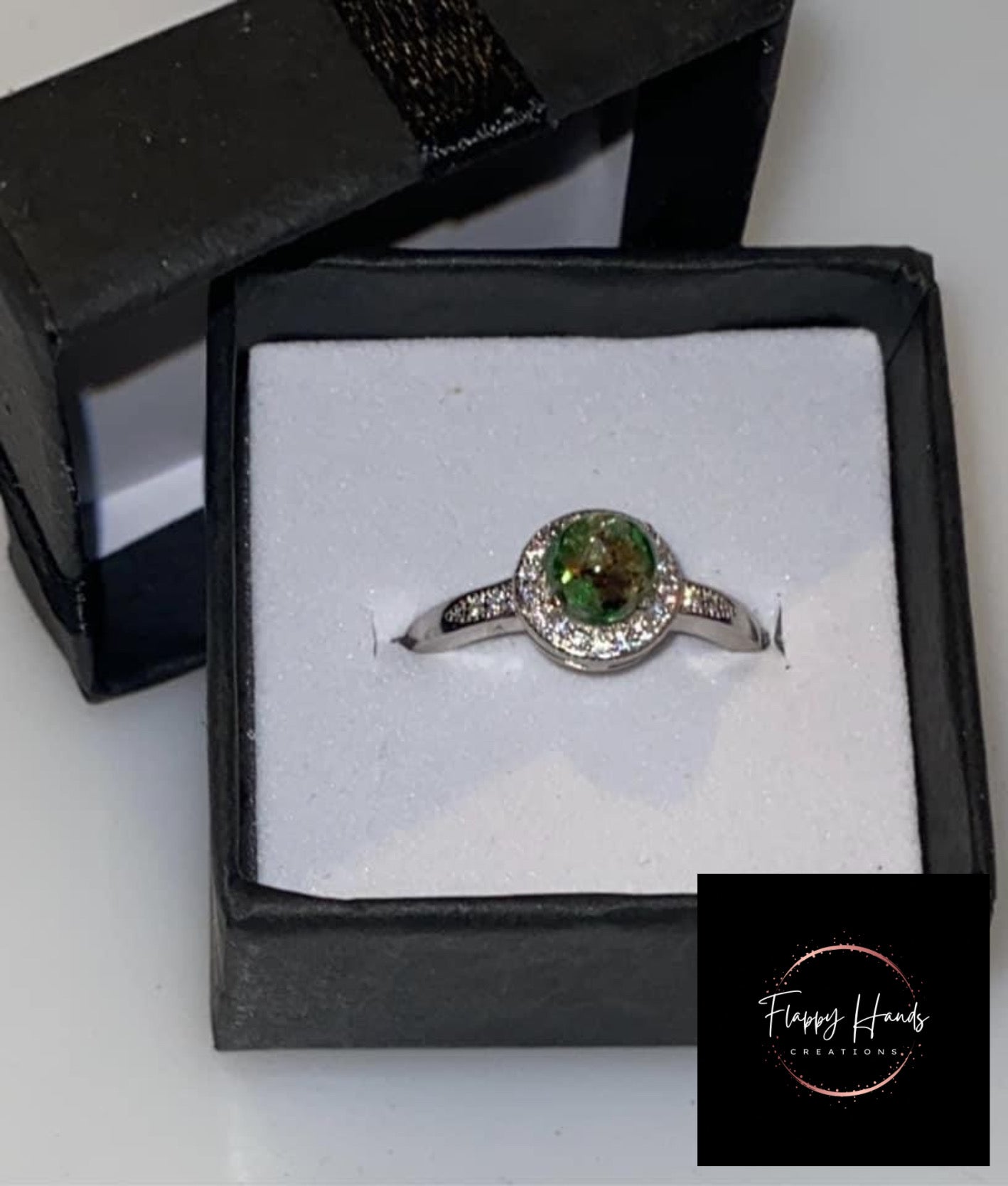 Halo Ring - Sterling Silver