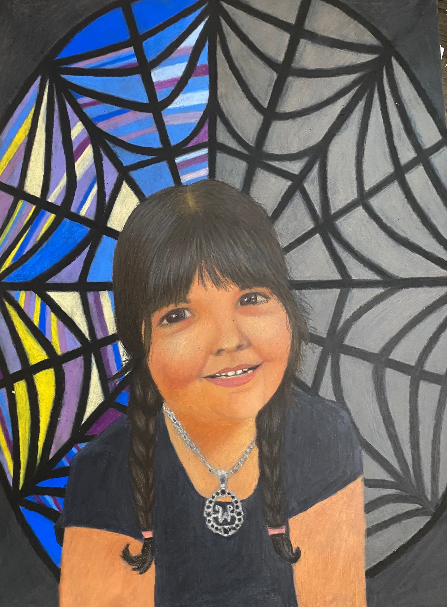 Custom Colored Pencil Drawing