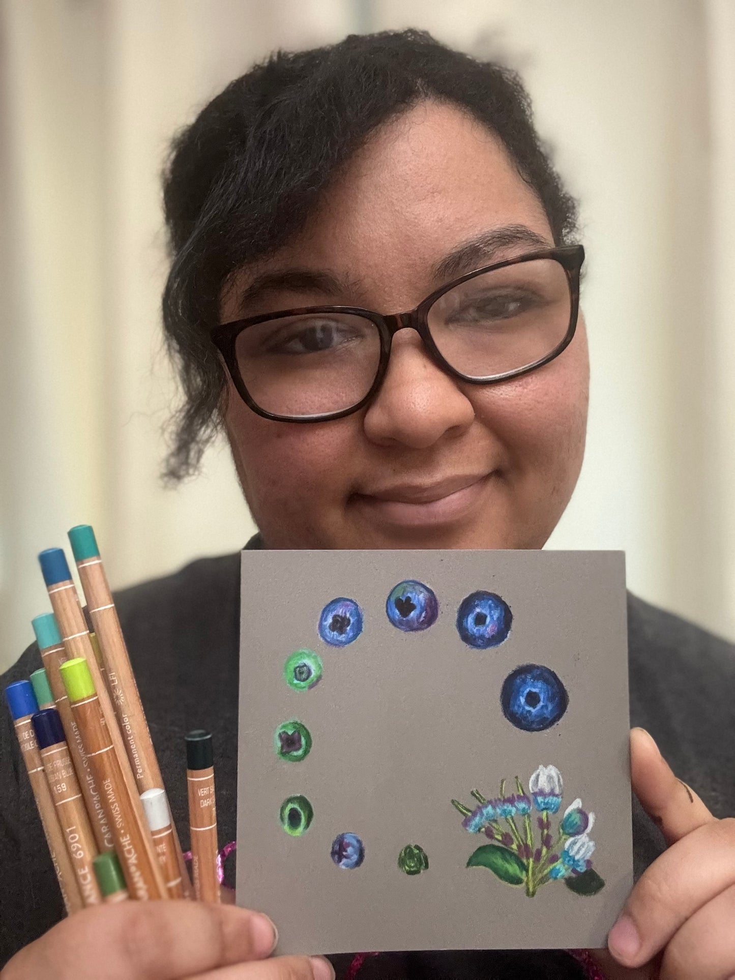 Custom Colored Pencil Drawing