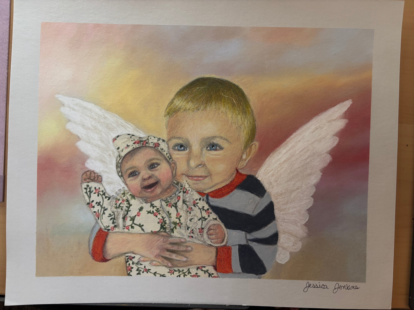 Custom Colored Pencil Drawing
