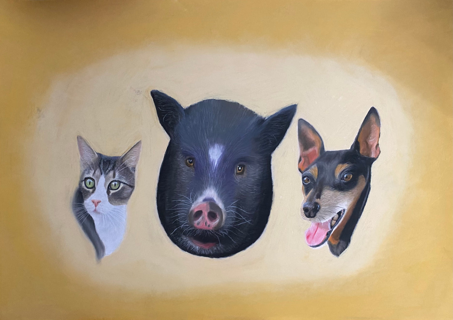 Custom Colored Pencil Drawing