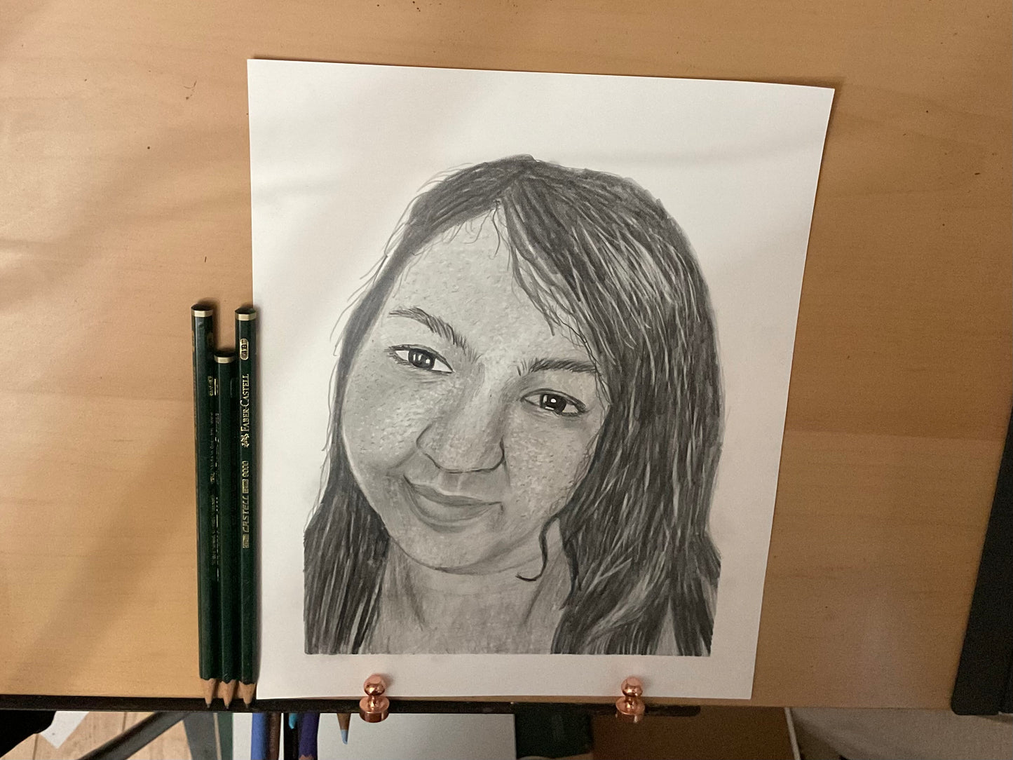 Custom Colored Pencil Drawing