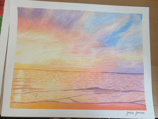 Sunset in the Valley | Limited Edition Prints