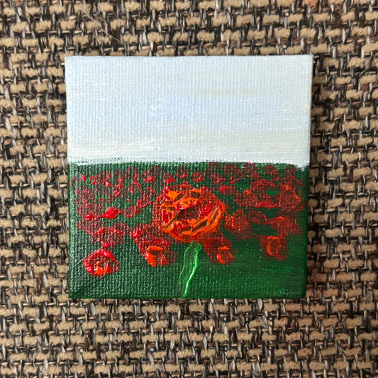 Mini Canvas Magnet Painting #4