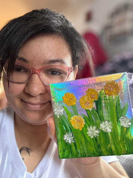 Make a Wish | Original Acrylic Painting