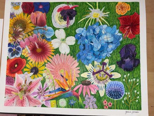 Floral Collage | Limited Edition Prints