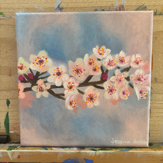 Cherry Blossoms | Original Acrylic Painting