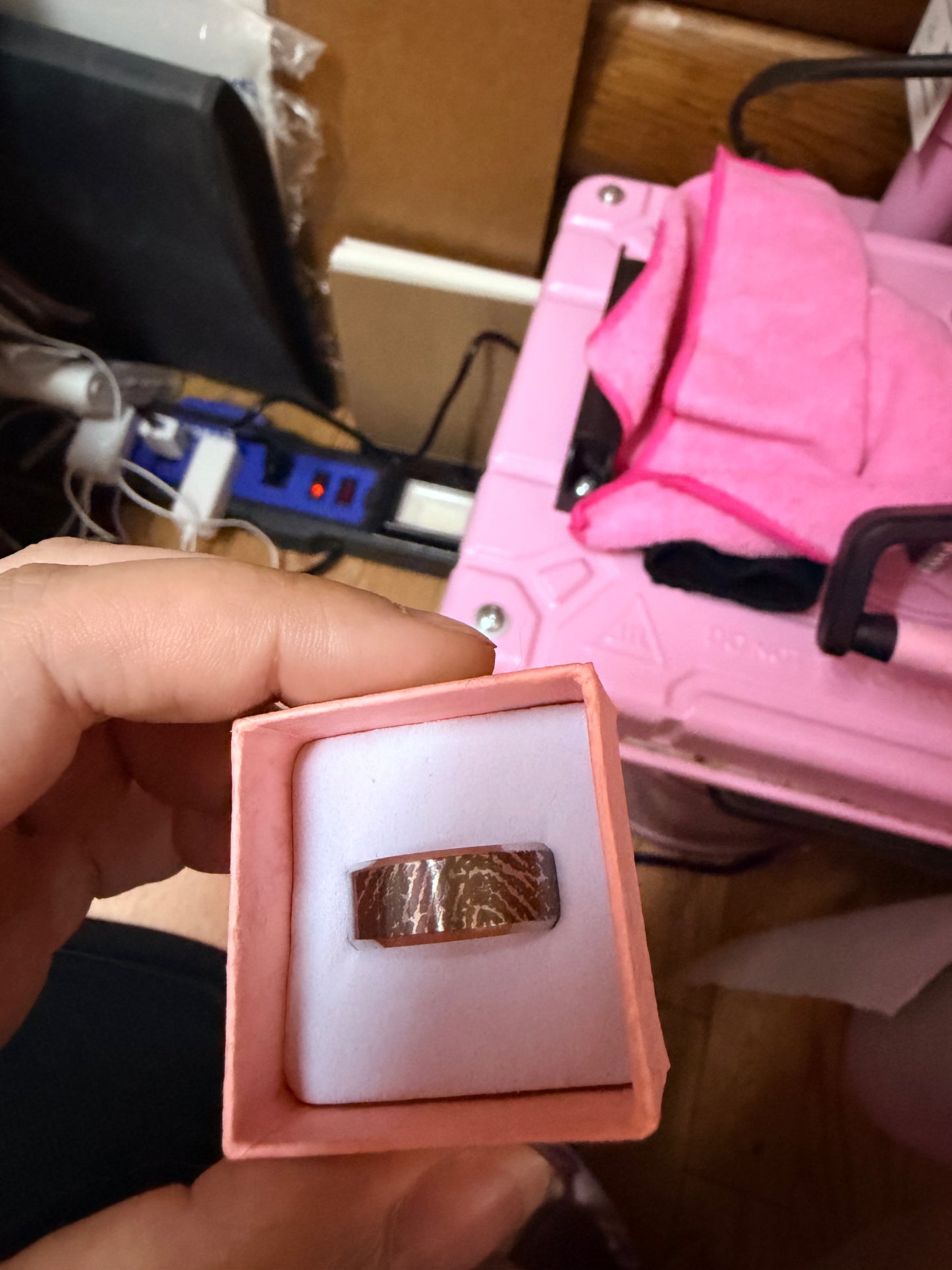 Custom Laser Engraved Band Ring