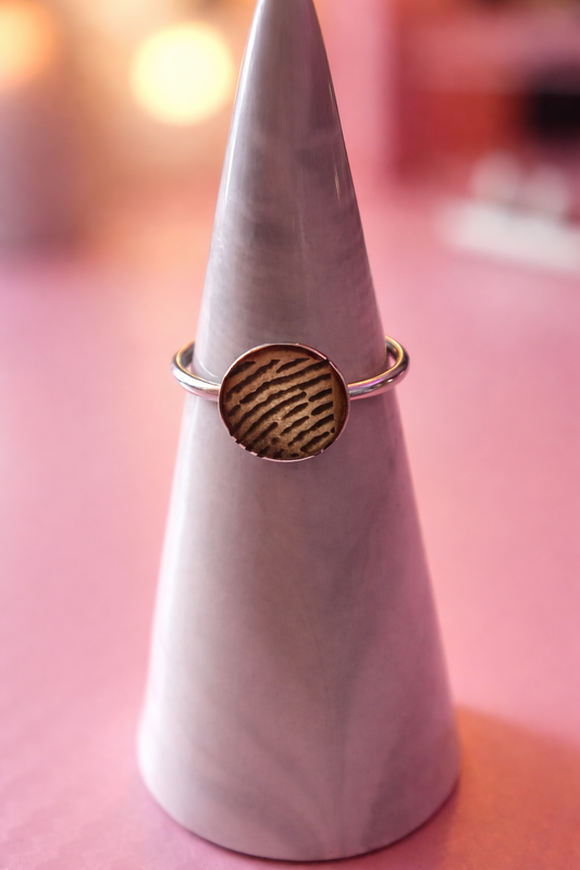 Custom Laser Engraved Ring