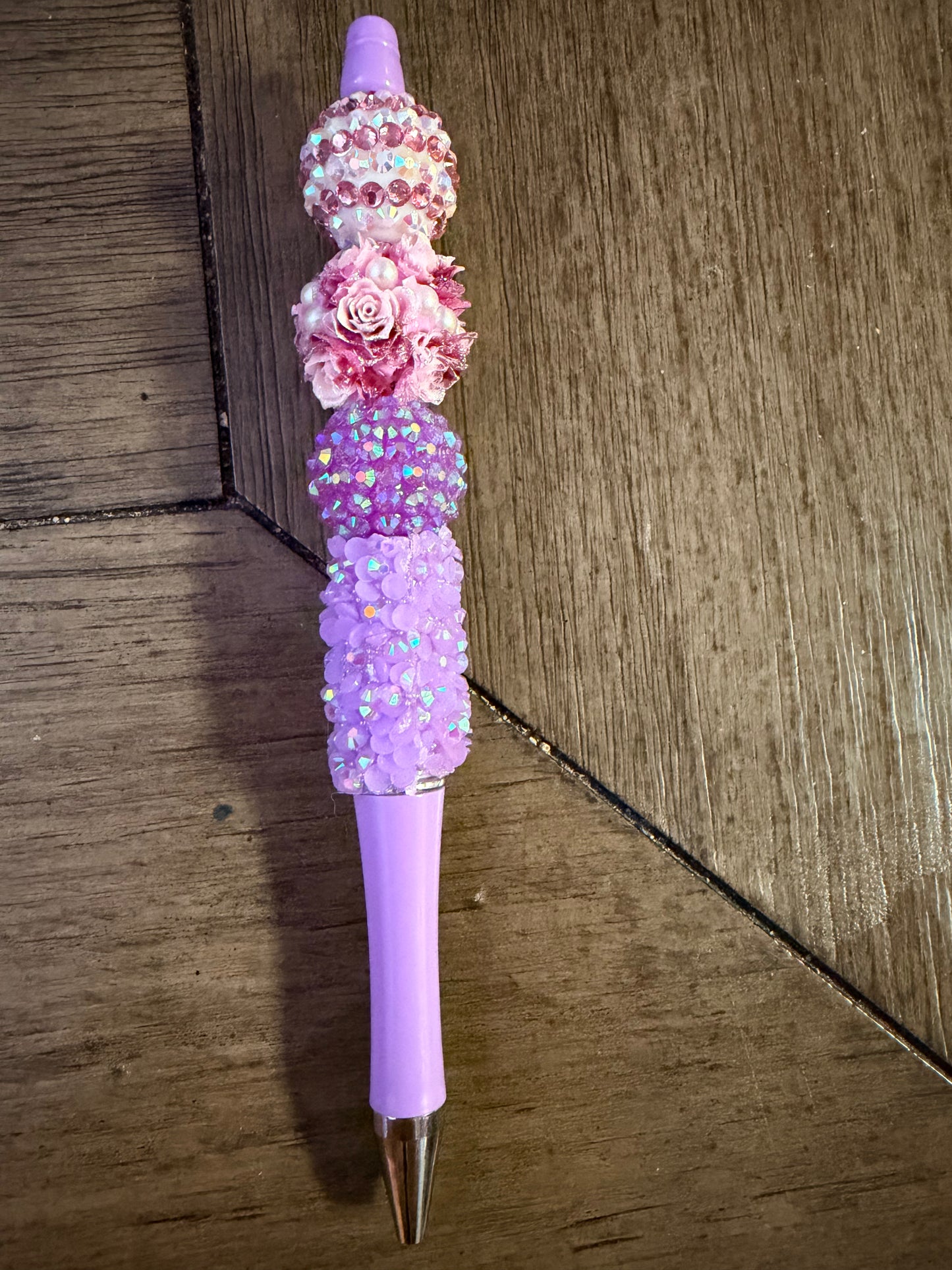 Floral Beaded Pen