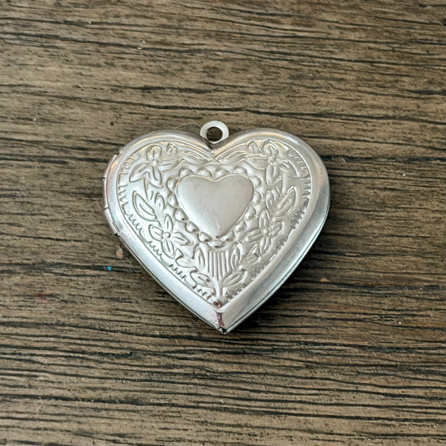 Custom Laser Engraved Heart Locket