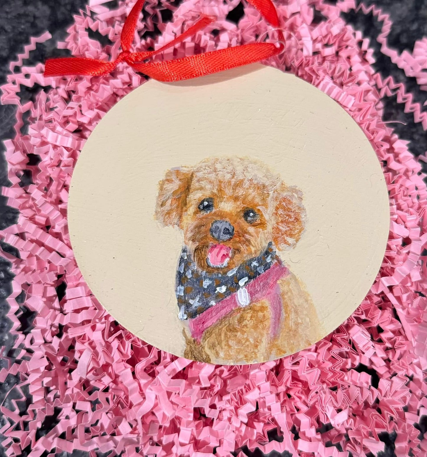 Custom Pet Portrait Ornaments