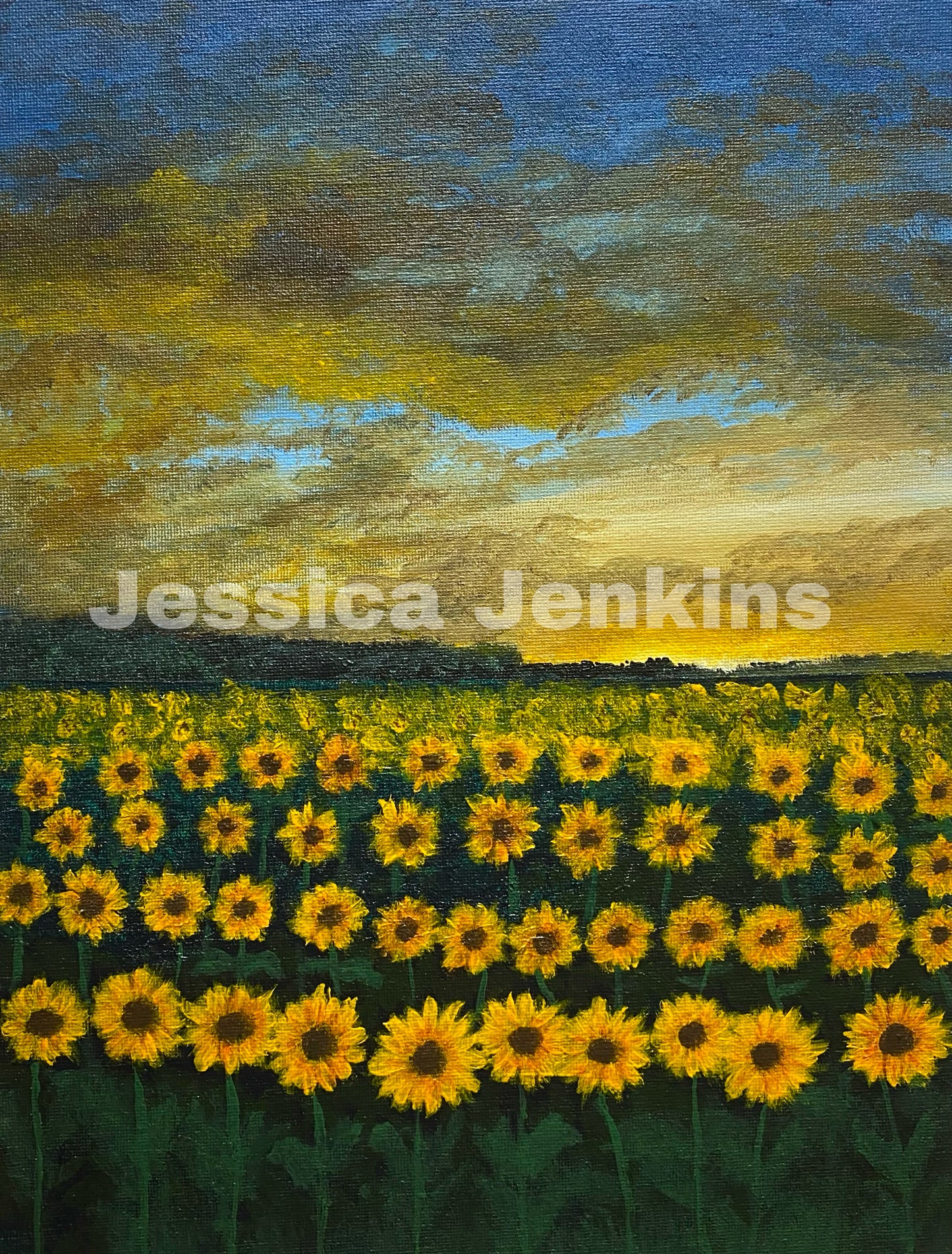 Sunset & Sunflower Prints |  Limited Edition